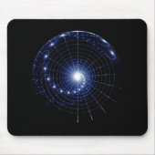 Gewundenes Universum, eingebildetes Stern-Diagramm Mousepad (Vorne)