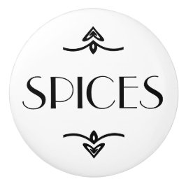 Gewürz-Fach Keramikknauf