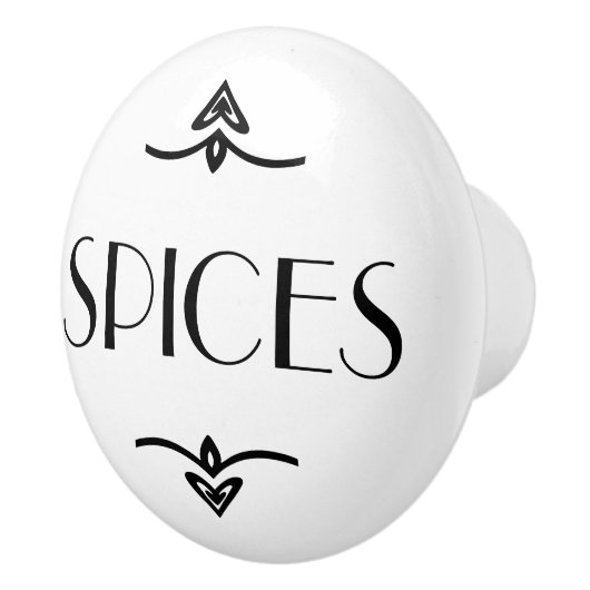 Gewürz-Fach Keramikknauf (Rechts)