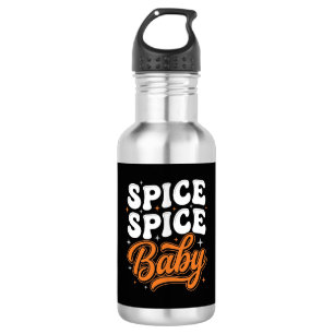 Gewürz Gewürz Baby Halloween Retro-Typografie-Desi Edelstahlflasche