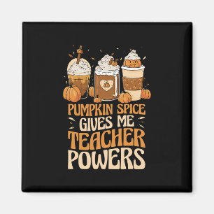 Gewürz gibt mir Lehrerkräfte Herbstlehrer  Magnet