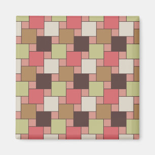 Gewürz-Kabinett geometrisch Magnet