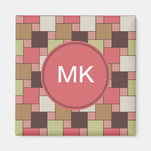 Gewürz-Kabinett geometrisch Magnet