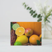 Gewürz Postkarte (Stehend Vorderseite)