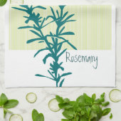 Gewürz-Rosemary-Küchen-Entwürfe Handtuch (Gefaltet)