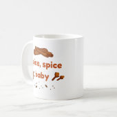 Gewürzbaby Cinnamon Star Anise Autumn Zitat Gesche Kaffeetasse (Vorderseite Links)