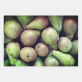 Gewürzbeere aus Rot, Birne und Orangenfrüchten Geschenkpapier Set (Vorderseite 2)