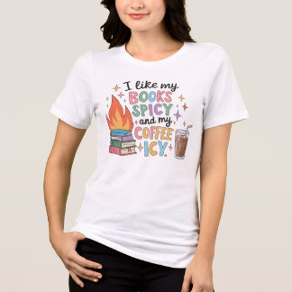 Gewürzbücher und Eistee Tri-Blend Shirt