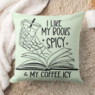 Gewürzbücher und Icy Coffee Kissen