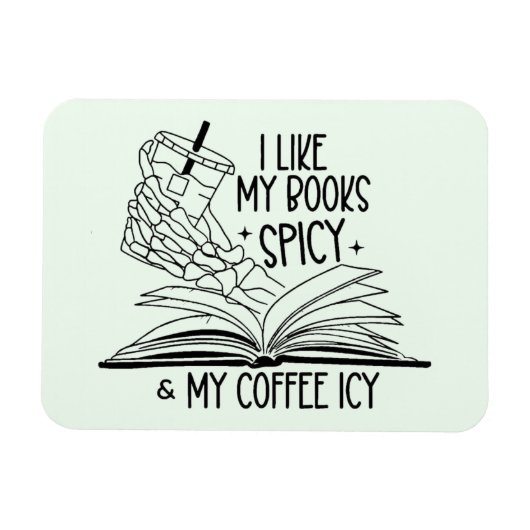 Gewürzbücher und Icy Coffee Magnet (Horizontal)