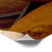 Gewürze auf dem Bauernmarkt Poster (Ecke)