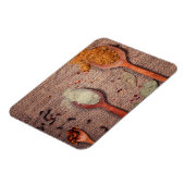 Gewürze auf Löffeln Magnet (Linke Seite)