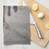 Gewürze auf Löffeln, Teelöffel, Kochspeise Geschirrtuch (Viertel Falte)