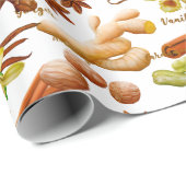Gewürze Cooking Vanilla Club Geschenkpapier (Rolleneckpunkt)