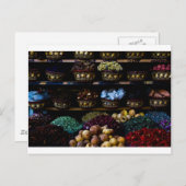 Gewürze des Nahen Ostens Postkarte (Vorne/Hinten)