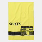 Gewürze Geschirrtuch (Vertikal)
