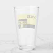 Gewürze Glas (Rückseite)
