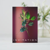 Gewürze Italienischer Koch Abendessen Nachhaltigke Einladung (Stehend Vorderseite)