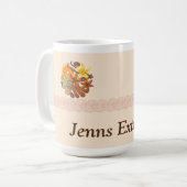 Gewürze, Jahreszeiten und Auszüge nach Maß Kaffeetasse (Vorderseite Links)