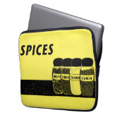 Gewürze Laptopschutzhülle (Vorderseite Links)