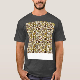 Gewürze Nahtloses Muster Würzen Kräuter Glas Indie T-Shirt