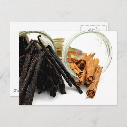 Gewürze Postkarte (Vorne/Hinten)