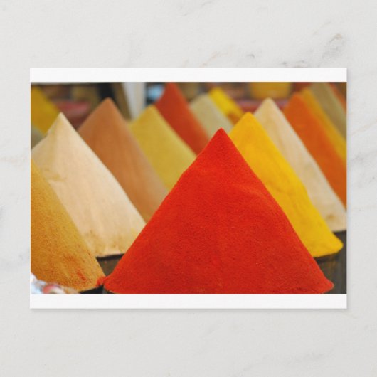 Gewürze Postkarte (Vorderseite)