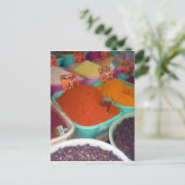 Gewürze Postkarte (Stehend Vorderseite)
