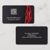 Gewürze QR Visitenkarte (Vorne/Hinten)