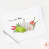 Gewürze Rechteckiger Aufkleber (Umschlag)