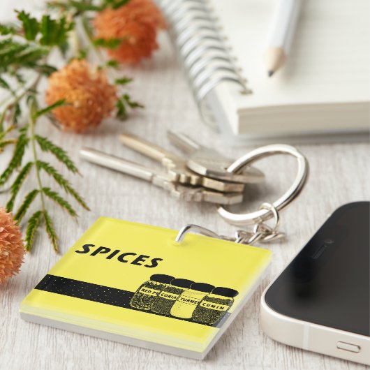 Gewürze Schlüsselanhänger (Vorderseite rechts)