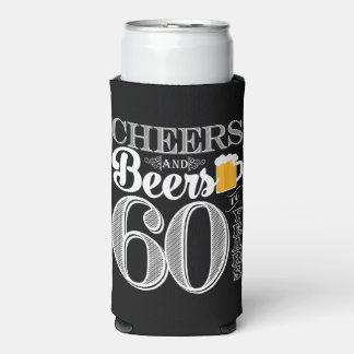 Gewürze und Bier bis 60 Jahre Seltzer Can Cooler Selters Dosenkühler