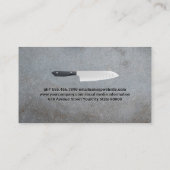 Gewürze und Kräuter aus Holz Visitenkarte (Rückseite)