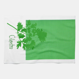 Gewürzecilantro-Küchen-Entwürfe Handtuch