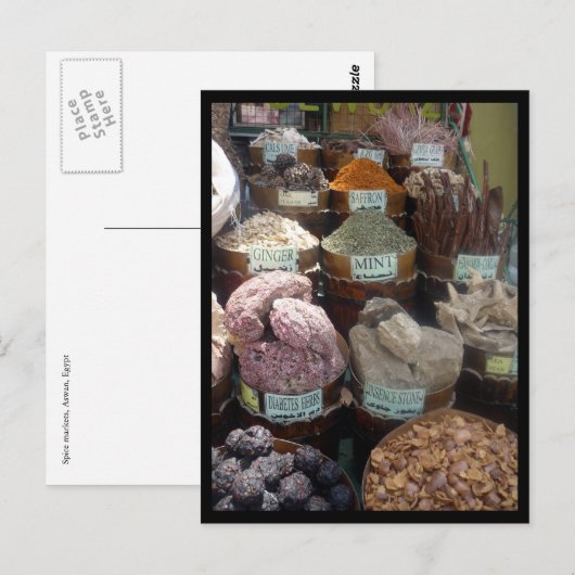 Gewürzgrenze Postkarte (Vorne/Hinten)