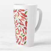 Gewürzheizung: Fiery Thai Chilis Illustration Shee Milchtasse (Rechte Ecke)
