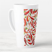 Gewürzheizung: Fiery Thai Chilis Illustration Shee Milchtasse (Linke Ecke)