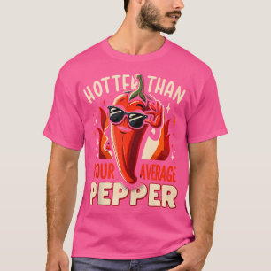 Gewürzige Lebensmittel Lover Chili Paprikaschoten T-Shirt