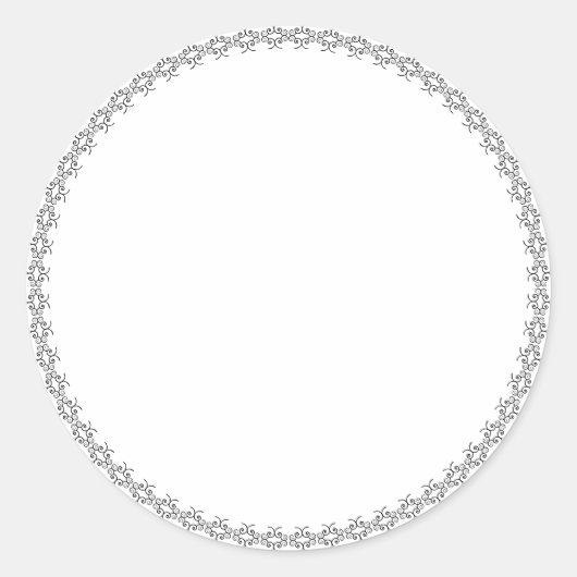 Gewürzjar, weißer, rundlicher Aufkleber (Vorderseite)