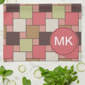 Gewürzkabinett Geometrisch Geschirrtuch (Gefaltet)