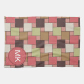 Gewürzkabinett Geometrisch Geschirrtuch (Horizontal)