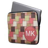 Gewürzkabinett Geometrisch Laptopschutzhülle (Vorderseite Links)
