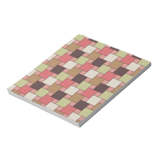 Gewürzkabinett Geometrisch Notizblock (Rotiert)