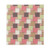 Gewürzkabinett Geometrisch Notizblock (Vorderseite)