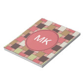 Gewürzkabinett Geometrisch Notizblock (Rotiert)