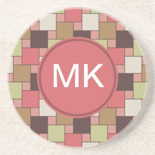 Gewürzkabinett Geometrisch Sandstein Untersetzer