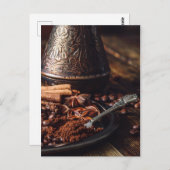 Gewürzkaffee Postkarte (Vorne/Hinten)