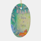 Gewürzkräuter im Garten Gedeckter Oval Keramikornament (Rechts)
