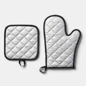 Gewürzkräuter und Gewürze Ofenhandschuh & Topflappen-Set (Rückseite)