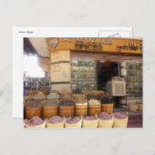 Gewürzladen Postkarte (Vorne/Hinten)